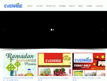 Tablet Screenshot of everrise.com.my